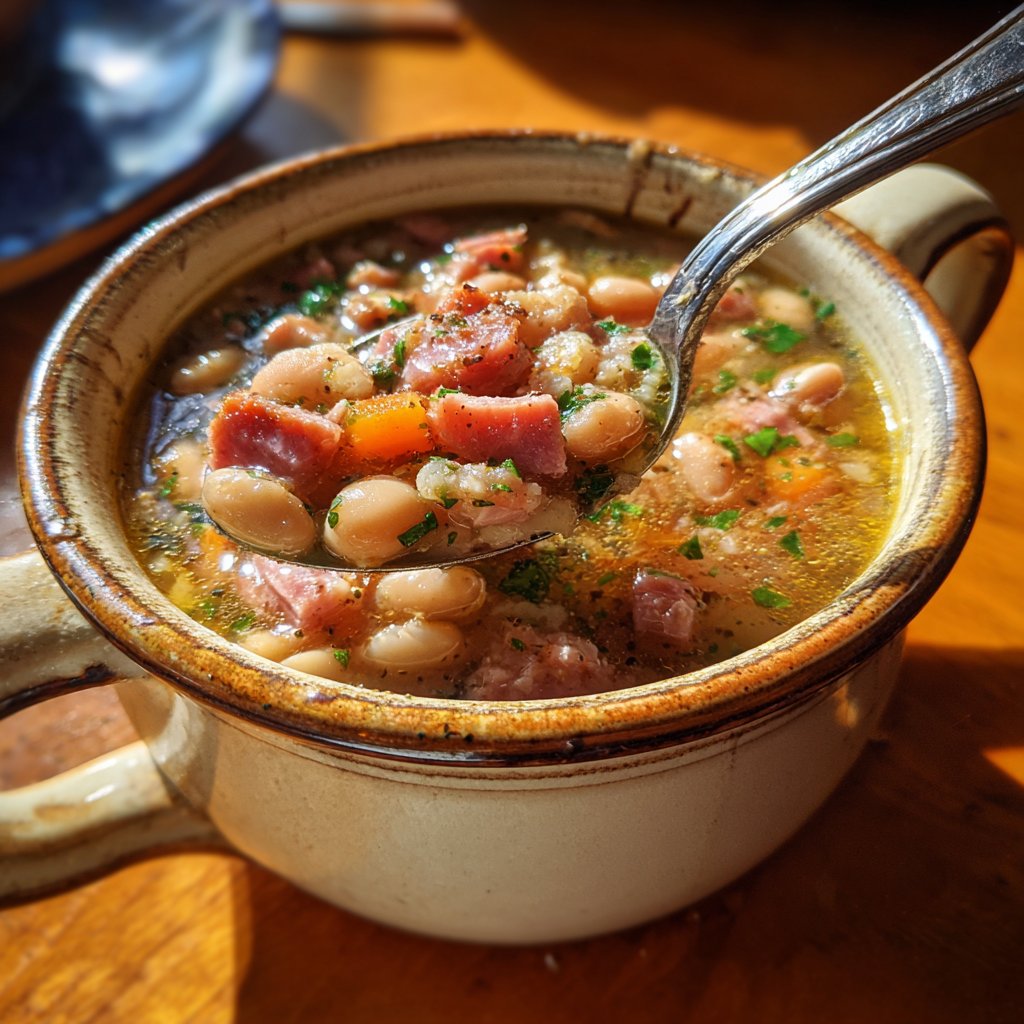 Old Country Ham and Bean Soup