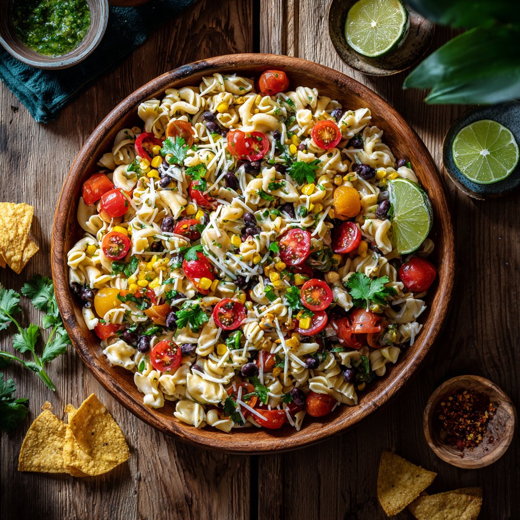 Taco Pasta Salad Platter