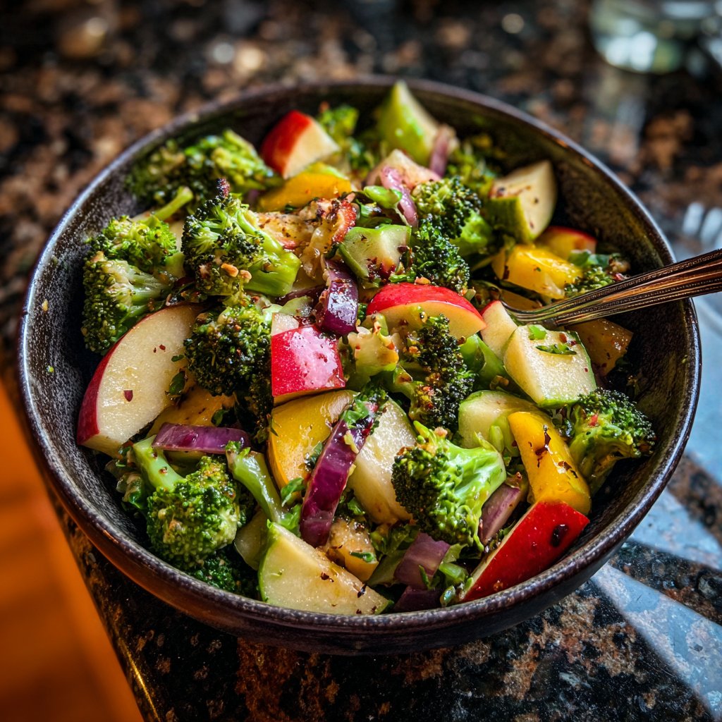 Broccoli Apple Super Salad