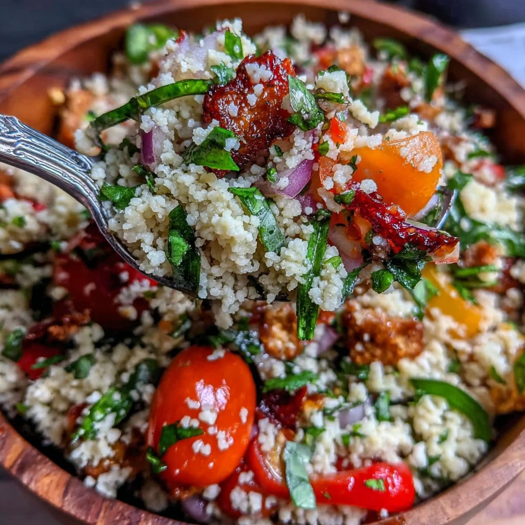 Lemon Herb Couscous Salad