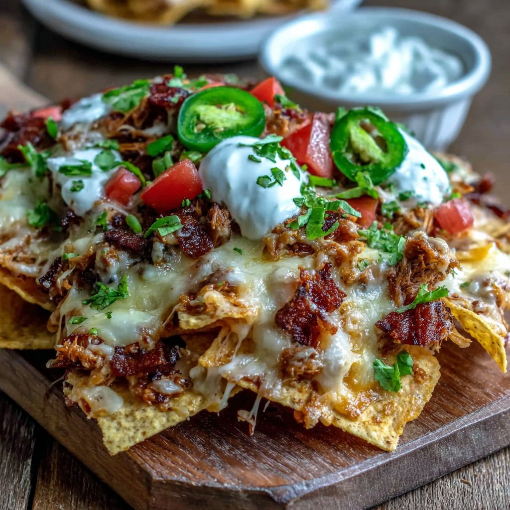 Loaded Turkey Nachos Supreme