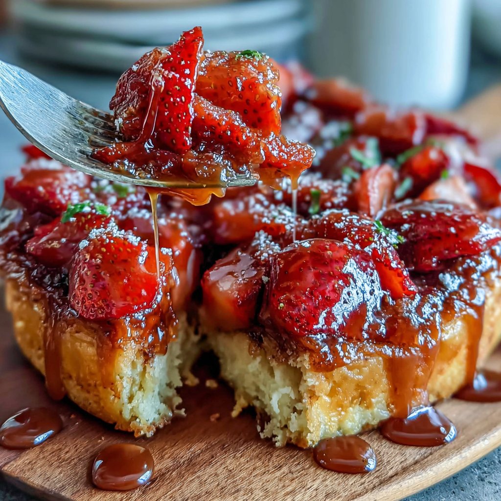 Gourmet Strawberry Tarte Tatin