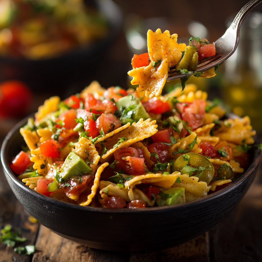 Delightful Taco Salad Pasta