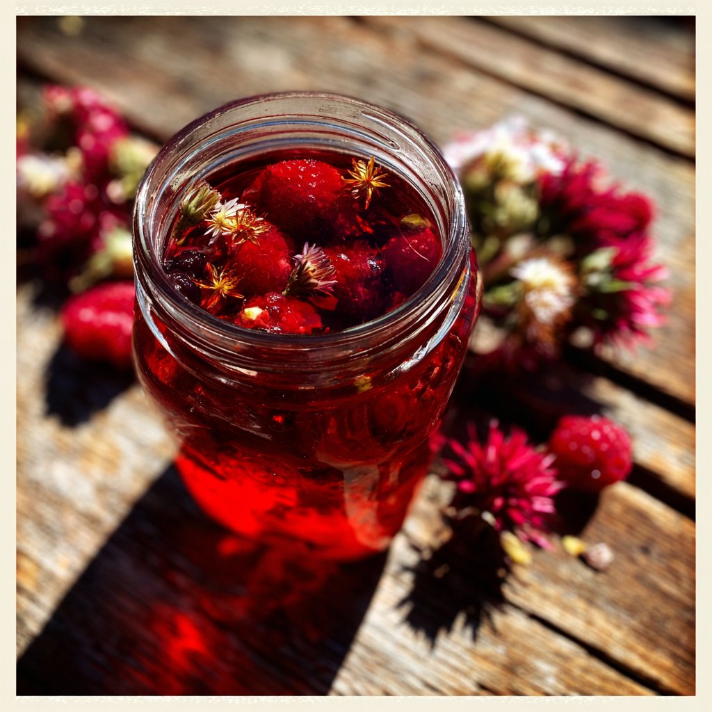 Dandelion and Berry Tea