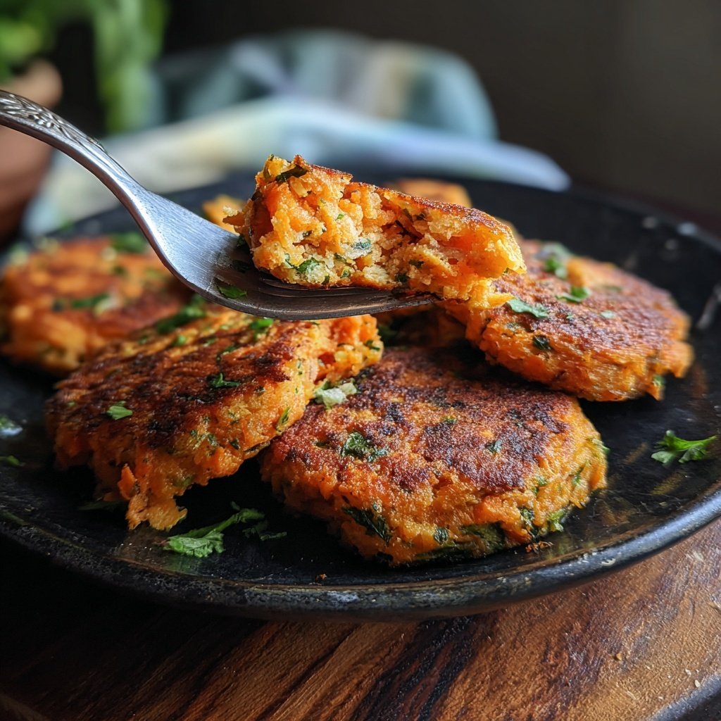 Herbed Sweet Potato Salmon Patties