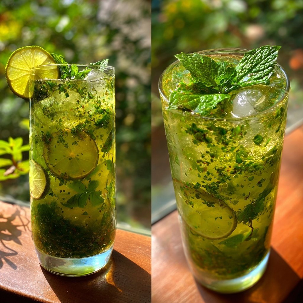 Chili Infused Iced Green Tea